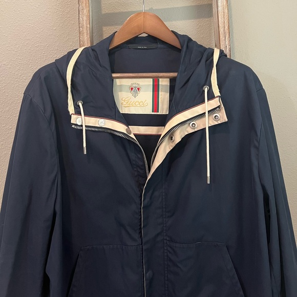 🚨🚨🚨Authentic Gucci windbreaker / rain Jacket size 56/XXL - Picture 5 of 16